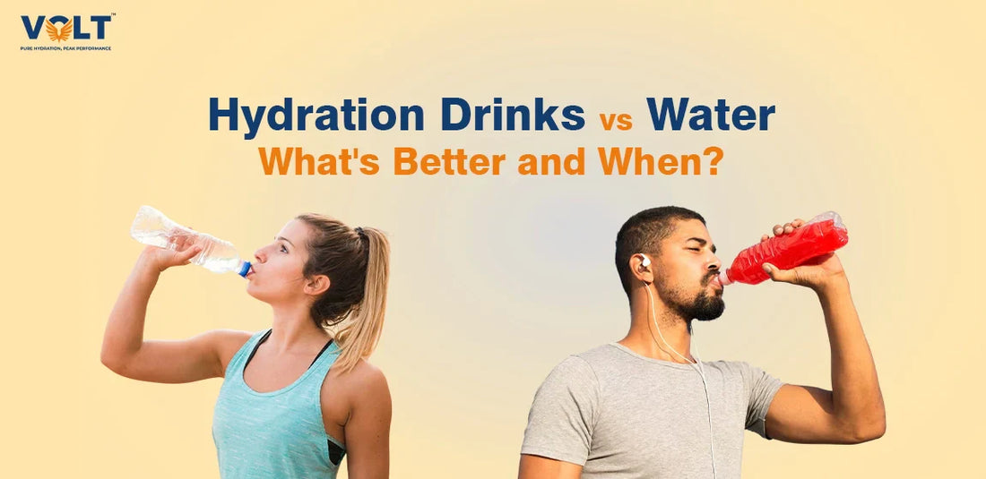 Hydration Drinks vs. Water: What's Better and When?