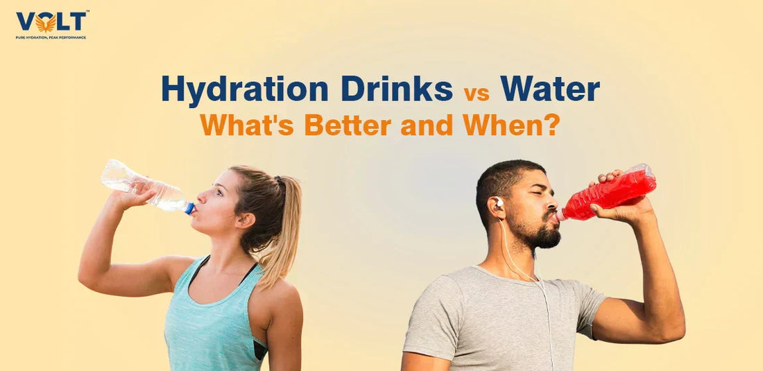 Hydration Drinks vs. Water: What's Better and When?