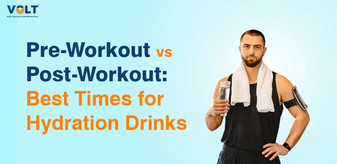 Pre-Workout vs. Post-Workout: Best Times for Hydration Drinks
