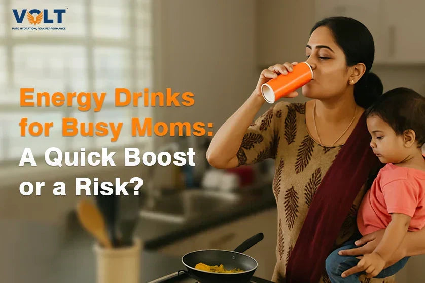 Energy Drinks for Busy Moms: A Quick Boost or a Risk?