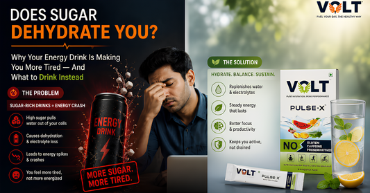 Does Sugar Dehydrate You? Why Your Energy Drink Is Making You More Tired — And What to Drink Instead