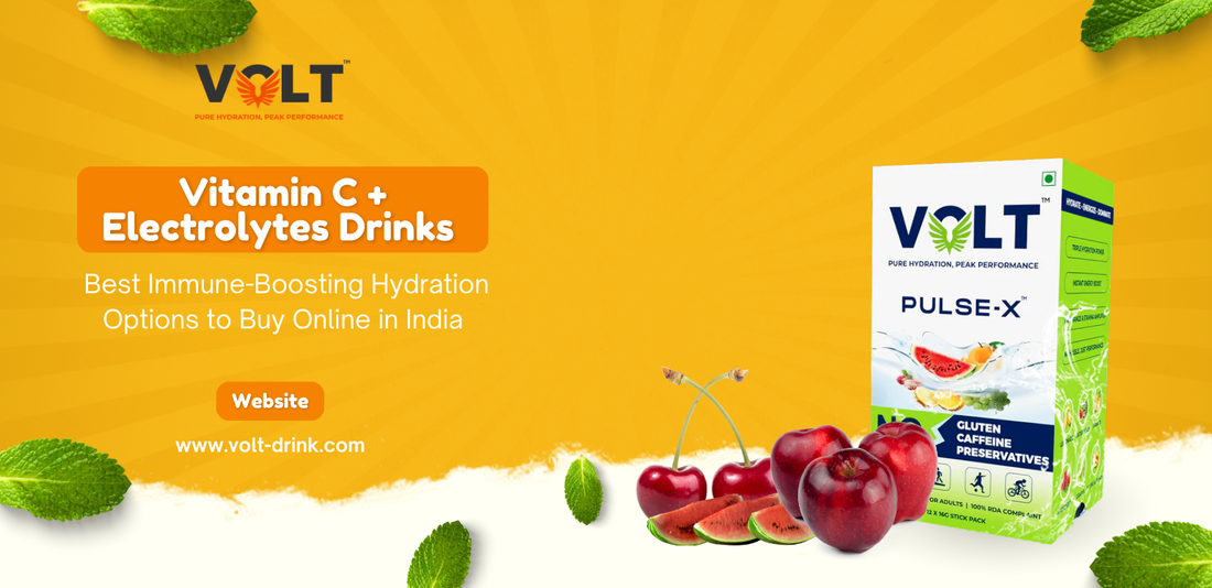 Vitamin C + Electrolyte Drinks: India’s Best Immune-Boosting Hydration (2026 Guide)