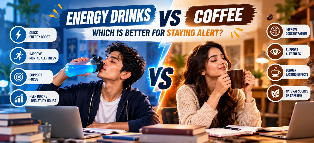 Energy Drinks vs Coffee: Which Is Better for Staying Alert?