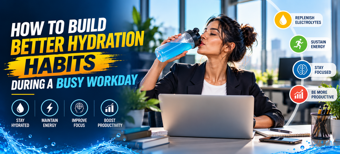 How to Build Better Hydration Habits During a Busy Workday