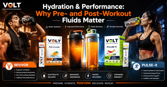 Hydration & Performance: Why Pre‑ and Post‑Workout Fluids Matter