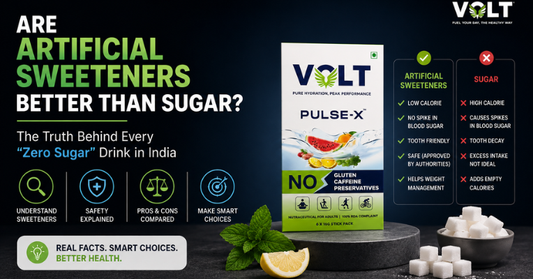 Are artificial sweeteners better than sugar? The Truth Behind Every "Zero Sugar" Drink in India