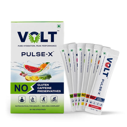Electrolyte Powder for 3X Hydration & Energy | Volt Pulse-X