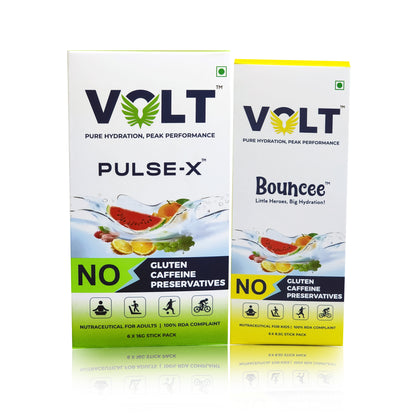 Volt Pulse-x and Bouncee energy drinks