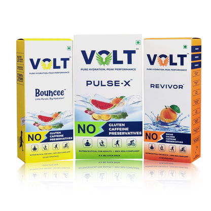 Volt Bouncee, Pulse-X & Revivor – Best Energy Drinks in India