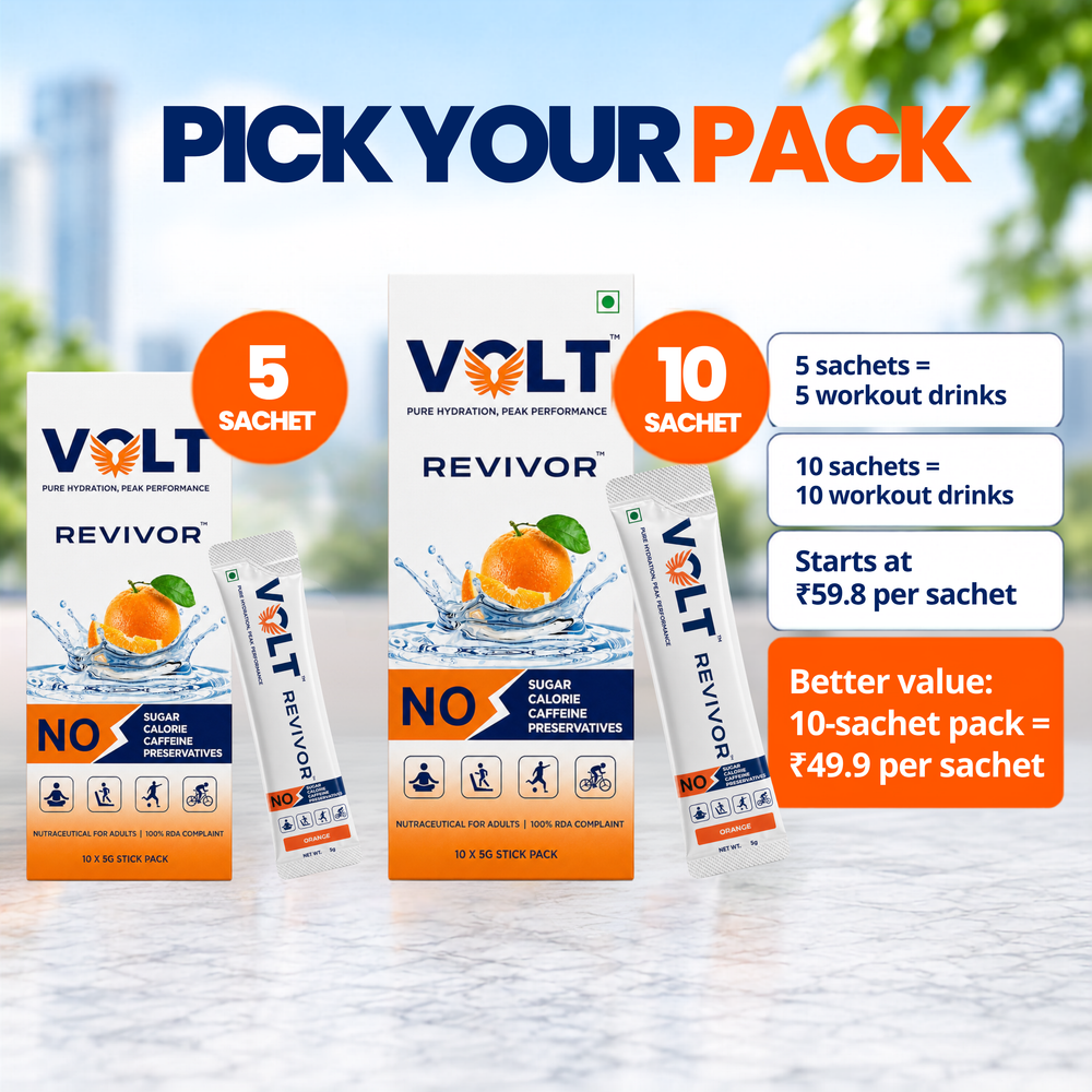 Pre-Workout Support. Without the Caffeine | Volt Revivor