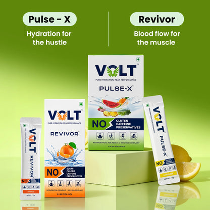 Caffeine-Free Hydration for Long Days & Peak Performance | Pulse-X + Revivor