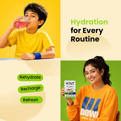 Family Electrolyte Hydration for Adults & Kids | Pulse-X + Bouncee