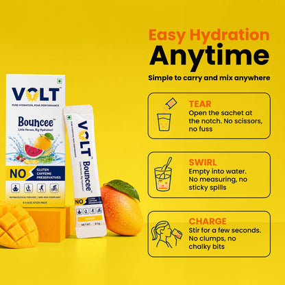 Kids Electrolyte Drink with Vitamins & Zinc | Volt Bouncee Kids