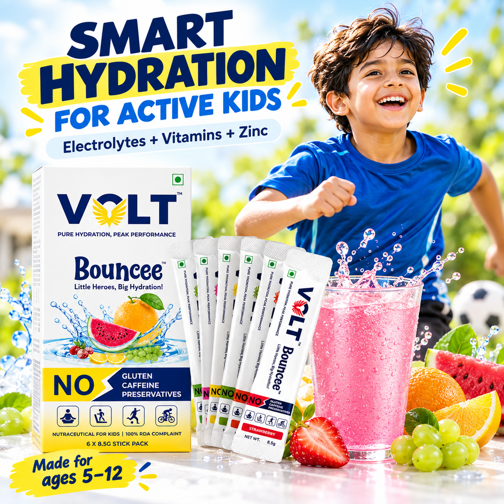 Kids Electrolyte Drink with Vitamins & Zinc | Volt Bouncee Kids