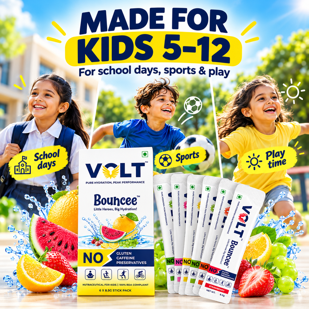 Kids Electrolyte Drink with Vitamins & Zinc | Volt Bouncee Kids