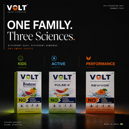 Smart Hydration Trio for Energy, Performance & Family Life | Volt Trio