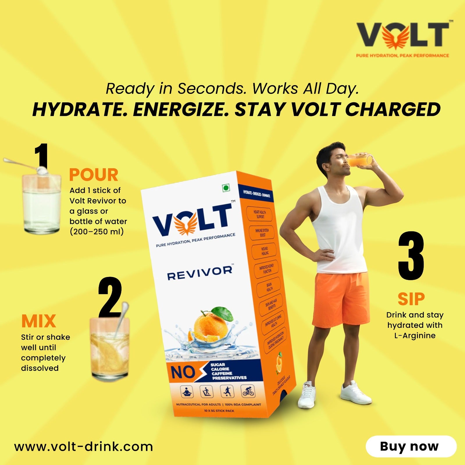 instant energy drink