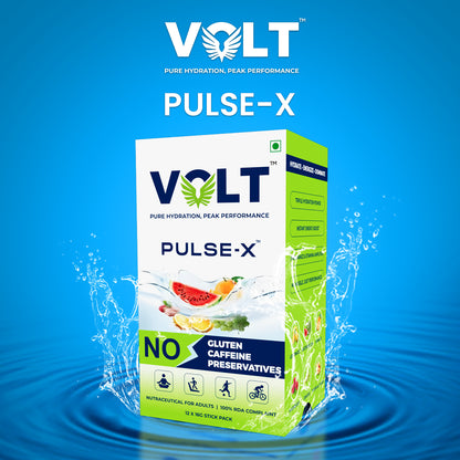 Volt Pulse-X Hydration Drink Mix – Instant Energy & Recovery with Electrolytes for Athletes and Active Adults