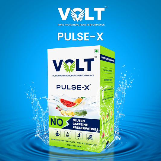 Volt Pulse-X Hydration Drink Mix – Instant Energy & Recovery with Electrolytes for Athletes and Active Adults