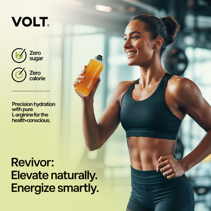 Precision Hydration with pure L-Arginine for the Health conscious.