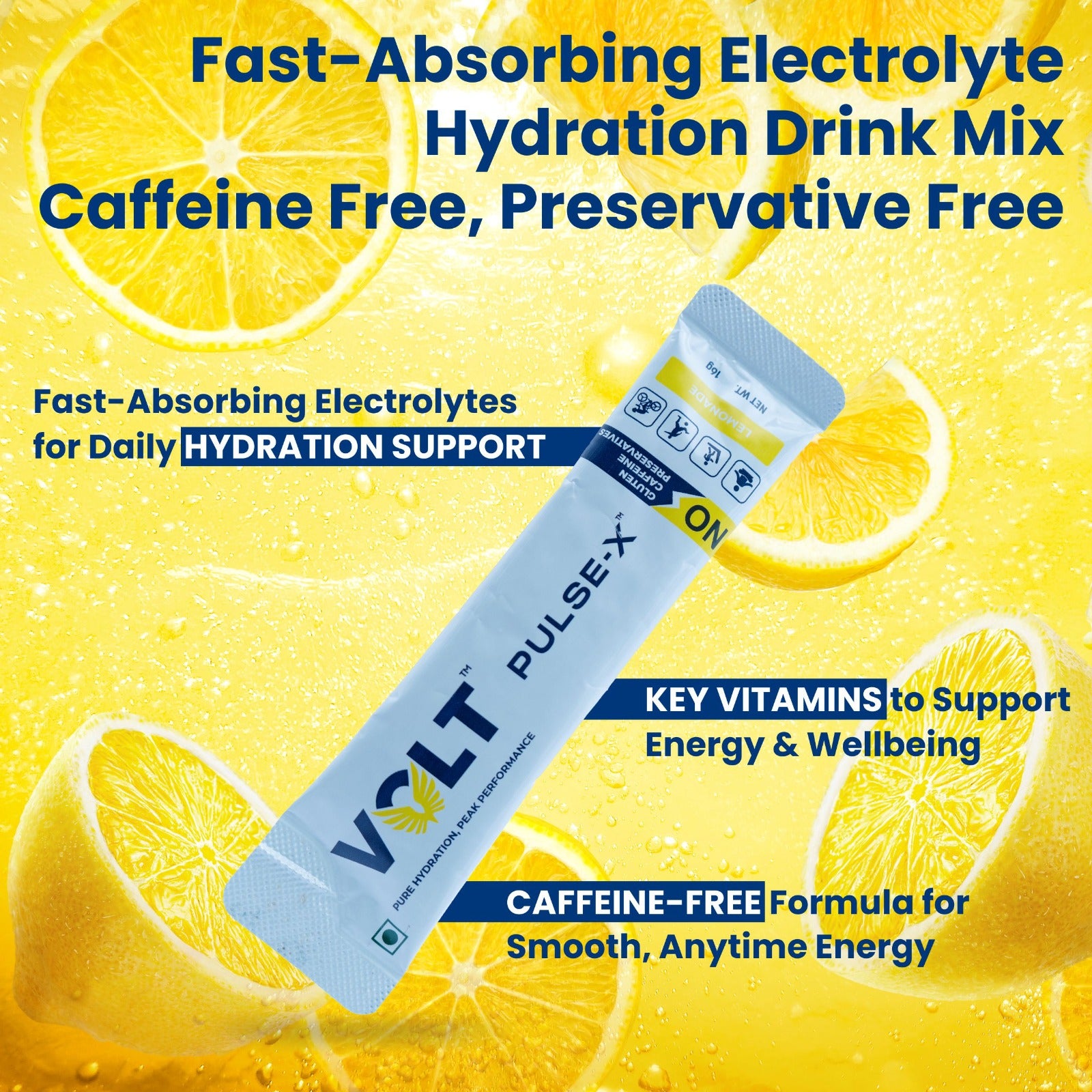 Volt Drink | Fast Hydration & Clean Energy | Bold Taste, Full Recharge